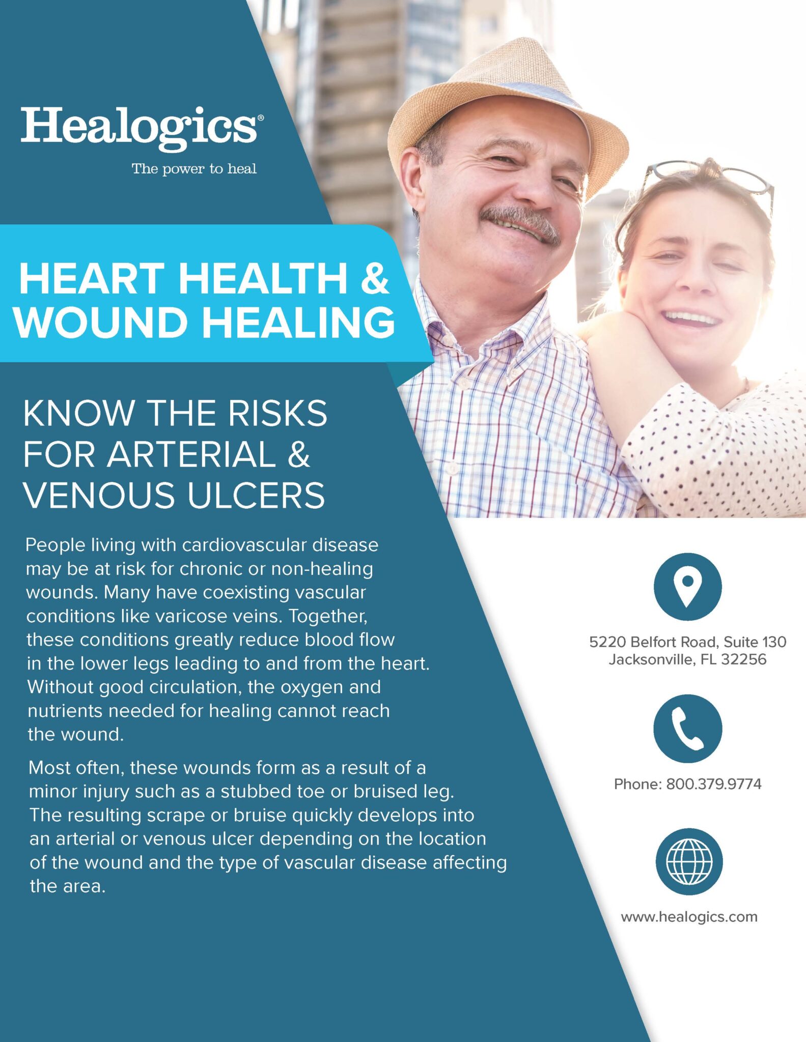 arterial vs venous ulcer