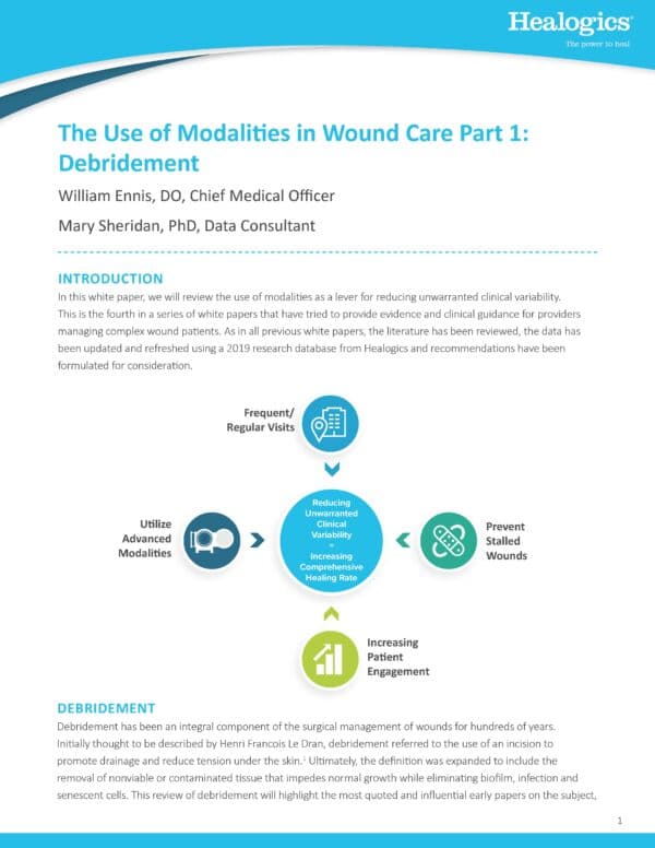 Download The Use of Modalities in Wound Care Part 1: Debridement